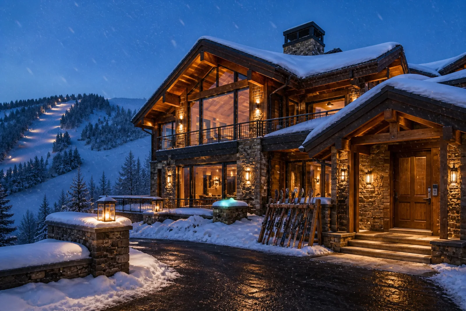 Summit Ridge Chalet — Parking
